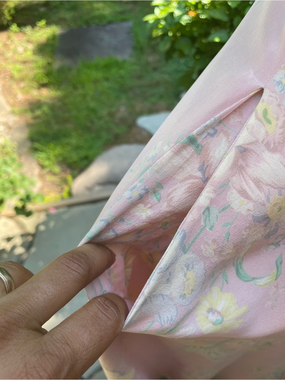 Ralph Lauren Purple Label 100% Silk Floral Midi - Picture 7 of 17